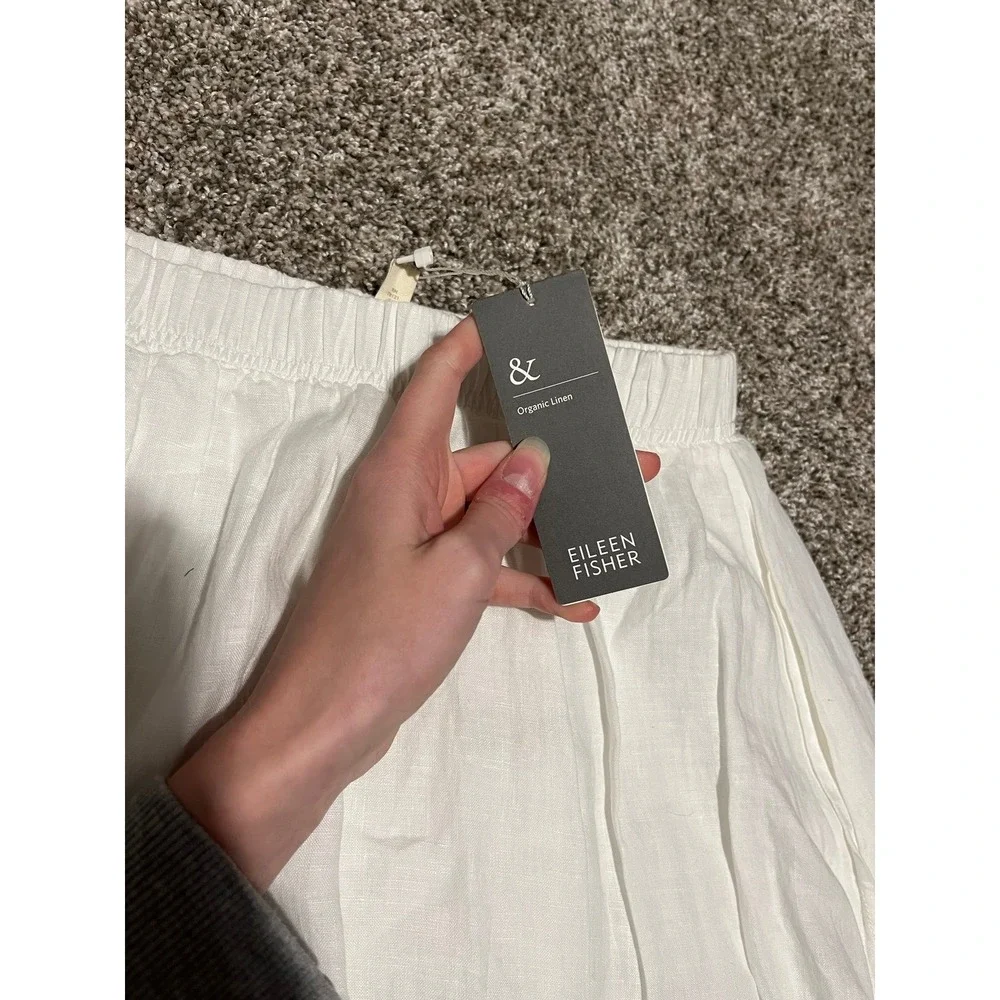 Eileen Fisher Organic Linen Skirt